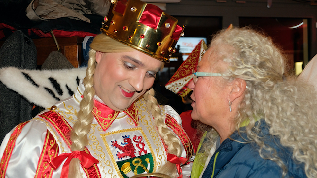 Hoher Besuch im Tal der Hoffnung